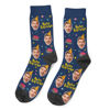 Picture of Custom Happy Birthday Face Socks -  Personalized Face Socks - Birthday Socks - Funny Socks