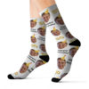 Picture of Custom Birthday Socks, Happy Birthday Face Socks, Personalized Socks, Funny socks, Birthday hat socks