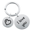 Picture of Custom Keychain with Text - Personalized Stainless Steel Keychain - Gift for Your Loved Ones