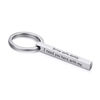 Picture of Custom Bar Keychain - Personalized Keychain with Multiple Texts - Gift for Father's Day