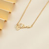 Picture of Personalized Name Necklace in Stainless Steel or 925 Sterling Silver - Customize With Any Name