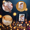 Picture of Personalised Acrylic Song Plaque Night Lights - Custom Photo Night Lamp - Valentine's Day Gift