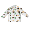 Picture of Custom Long Sleeve Pajamas - Custom Cat Face Pajamas - Custom Cat Face Wool Ball Long Sleeve Pajamas