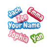 Picture of Custom Phone Charger Name Tag - Personalized Phone Accessories - Name Tag Clip