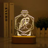 Picture of Custom Sketch Photo Night Light w/ Personalized Photo as Best Anniversary, Valentine's Day or Christmas Gift