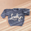 Picture of Personalized Embroidered Sweater for Baby & Toddler - Custom Name Embroidery Sweater - Knitted Xmas Sweater