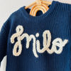 Picture of Personalized Embroidered Sweater for Baby & Toddler - Custom Name Embroidery Sweater - Knitted Xmas Sweater