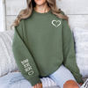 Picture of Custom Unisex Text Hoodie - Personalized Long Sleeve Sweatshirt