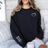 Picture of Custom Unisex Text Hoodie - Personalized Long Sleeve Sweatshirt