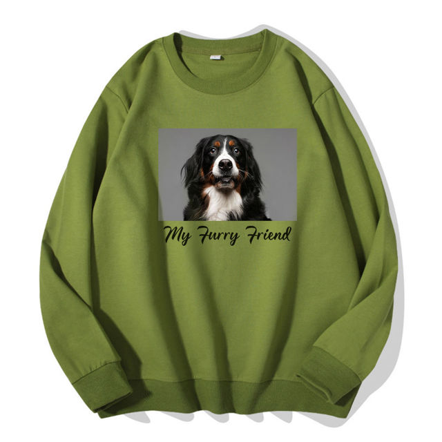 Picture of Custom Photo Hoodie - Personalized Unisex Long Sleeve Sweatshirt