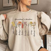 Picture of Custom Birth Flower Hoodie - Personalized Unisex Long Sleeve Sweatshirt