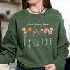 Picture of Custom Birth Flower Hoodie - Personalized Unisex Long Sleeve Sweatshirt