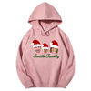 Picture of Custom Christmas Face Hoodie - Personalized Unisex Long Sleeve Family Hoodie