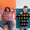 Picture of Custom Face Hoodie - Personalized Unisex Long Sleeve Family Hoodie