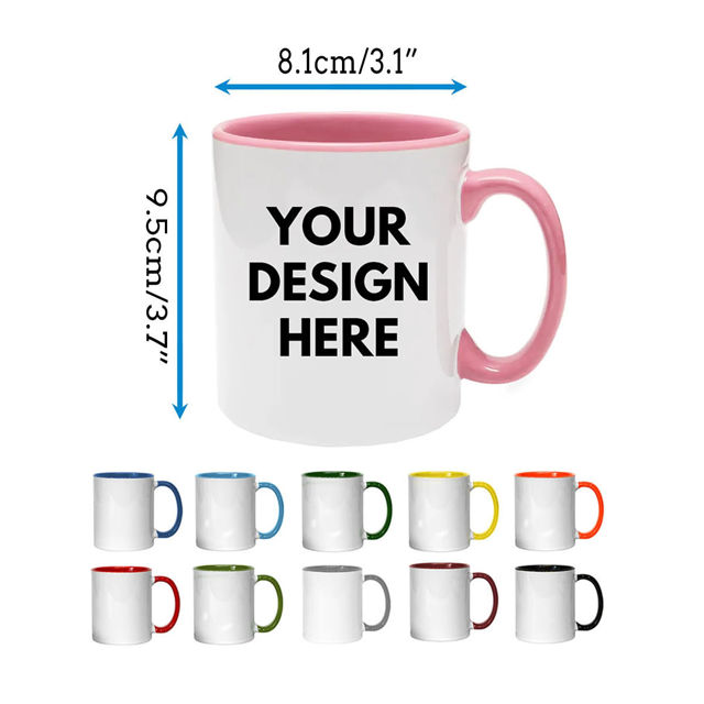 Picture of Personzlized Name Cofee Mug - Custom Mug with Letter and Name -Personalized Initial Name Mug - Gifts for Lawyers and Nursing Student Graduation