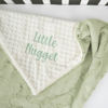 Picture of Personalized Baby Blanket - Custom Embroidered Baby Blanket - Custom Bubble Fleece Blanket