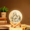 Picture of Magic 3D Personalized Photo Moon Lamp w/ Touch Control as Best Gift Idea for Your Loved Ones (10cm-20cm)