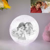 Picture of Magic 3D Personalized Photo Moon Lamp with Touch Control for Couple (10cm-20cm)