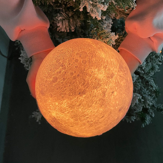 Picture of 3D Moon Lamp with Touch or Remote Control - Best Gift for Baby Girls Boys Birthday