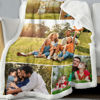 Picture of Personalized Photo Blanket - Custom Photo Weighted Blanket - Personalized Gift Memorial Blanket, Anniversary Gift, Couple Gift, Gift for Her/Him