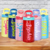 Picture of Personalized Kids Thermos Water Bottles with Straw - Custom Stainless Steel Thermos Water Bottles with Name - School Gift