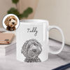 Picture of Custom Pet Mug Using Pet Photo + Name Custom Dog Mug Dog Coffee Cup Personalized Pet Mugs