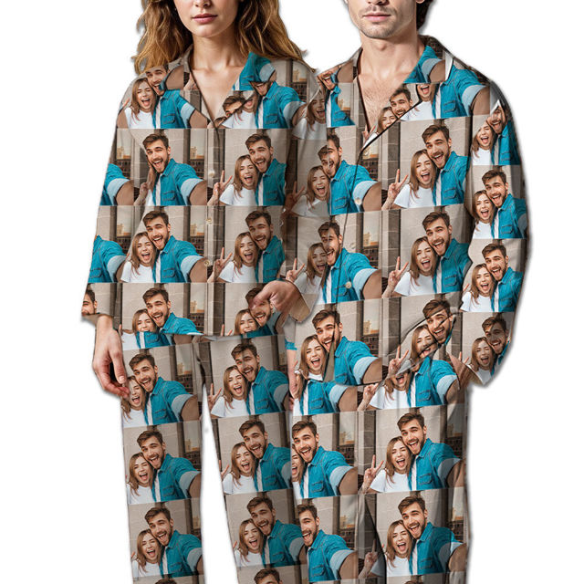 Picture of Customized Pajamas Customized Photo Pajamas Creative And Gift-Giving