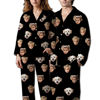 Picture of Custom Face Pajamas Full Set Long Sleeves