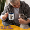 Picture of Custom Pet Photo Face Mugs - Personalized Photo Coffee Cup with Custom Text - Best Christmas Gifts for Family