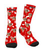 Picture of Custom Face Socks with Text - Personalized Photo Socks - Custom Christmas Socks