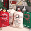 Picture of Personalized North Pole Gift Bags - Custom Santa Holiday Decoration Bags - Custom Overnight Delivery Christmas Gift Bags, Merry Christmas Gift Wrapping