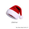 Picture of Custom Velvet Santa Hat with Name - Personalized Embroidered Family Christmas Hat - Xmas Gift