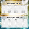 Picture of Customized pajamas Customized photo pajamas Customized family pajamas complete set - full of love