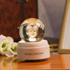 Picture of 3D Laser Crystal Ball - Laser Etched Photo in a Ball  Memory Gifts For Dad Mom Children Parents