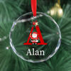 Picture of Custom Christmas Tree Crystal Ornaments with Letter - Custom Christmas Tree Ornament - Best Christmas Gift for Family