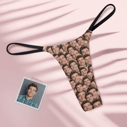 Picture of Custom Face Mash Women's Thong