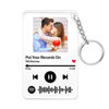 Picture of Custom Scannable Acrylic Spotify Keychain - Spotify Plaque Photo Keyring - Music Picture Gift For Her