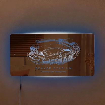 Picture of Beaver Stadium Mirror Light - Gifts For Sports Lovers