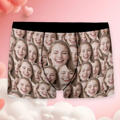 Picture of Custom Face Mash Men's Boxer Shorts