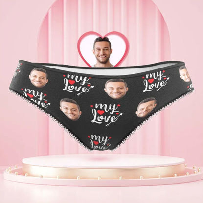 Picture of Custom Face Women's Panties To My Love Gift for Her