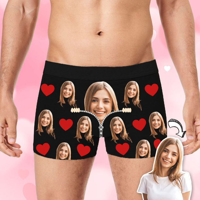 Picture of Custom Photo Boxer Briefs - Custom Big Face Boxer Briefs