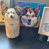 Picture of Custom Handmade Dog Ceramic Urn - Personalised Pet Urn - Pet Ornaments