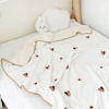 Picture of Custom Embroidered Bean Plush Milk Velvet Throw Blanket - Custom Bean Blanket Children's Blanket, Soft, Comfortable and Warm