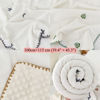 Picture of Custom Embroidered Bean Plush Milk Velvet Throw Blanket - Custom Bean Blanket Children's Blanket, Soft, Comfortable and Warm