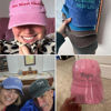 Picture of Custom Embroidered Washed Baseball Cap - Personalized Embroidered Gym Cap with Text - Bachelorette Party Gift