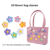 Picture of Custom colorful flower beach bag - Personalized waterproof beach bag - Custom colorful name hole bag