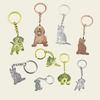 Picture of Custom Engraved Stainless Steel Pet Photo Keychain - Personalized Photo Pet Keyrings