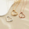 Picture of Personalized Heart Shaped Name Necklace  - Custom Family Necklace