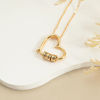 Picture of Personalized Heart Shaped Name Necklace  - Custom Family Necklace