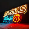 Picture of Custom Neon Signs with Custom Elements - Custom Gamertag Neon Sign - Custom Username Neon Sign - Game Room Decor - Social Media Sign